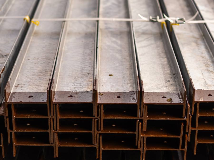 Stacked H-beams